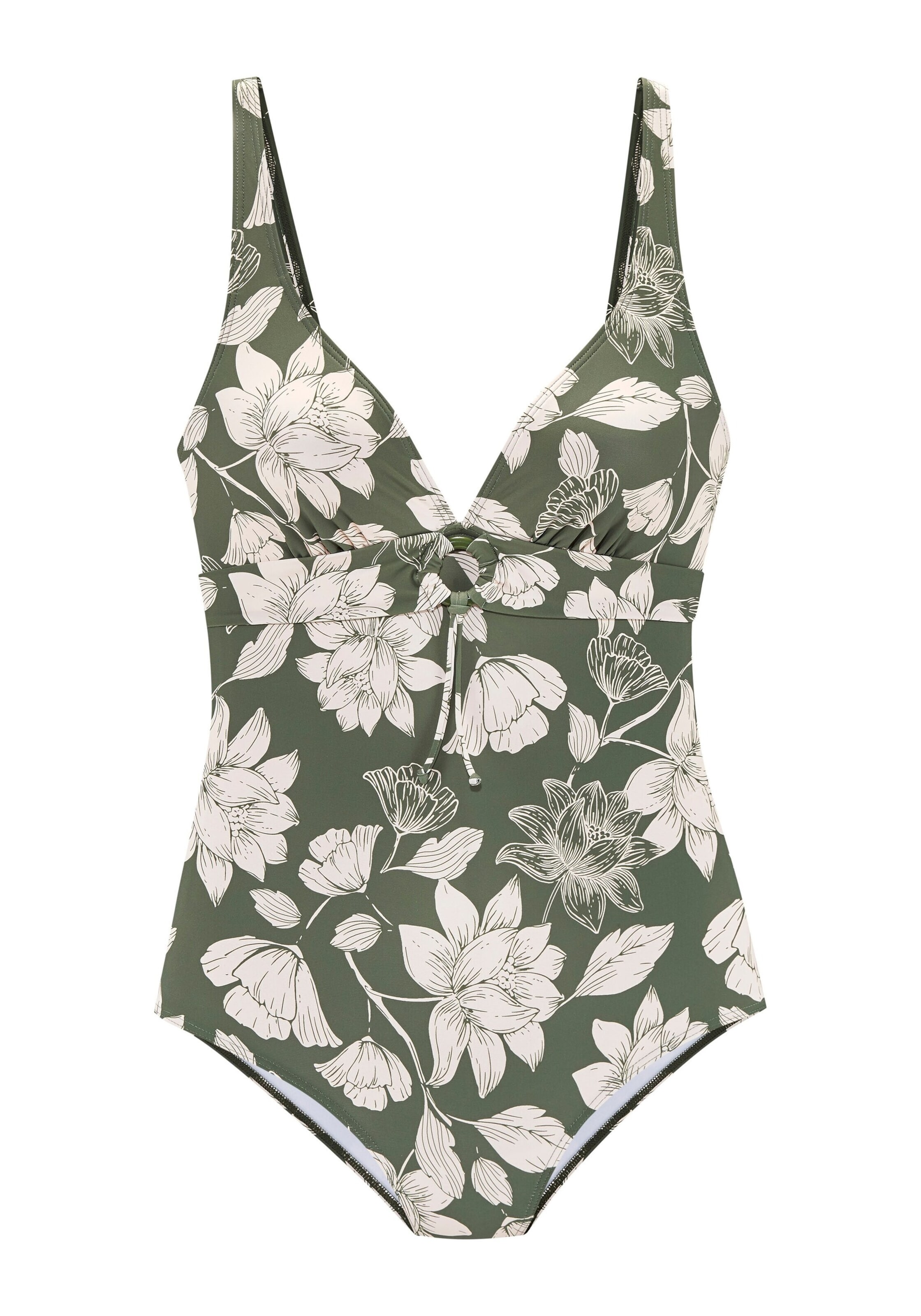 Maillot de bain s.Oliver en vert : devant