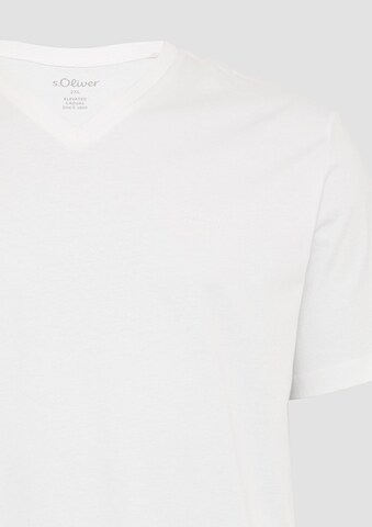 s.Oliver T-Shirt in Weiß