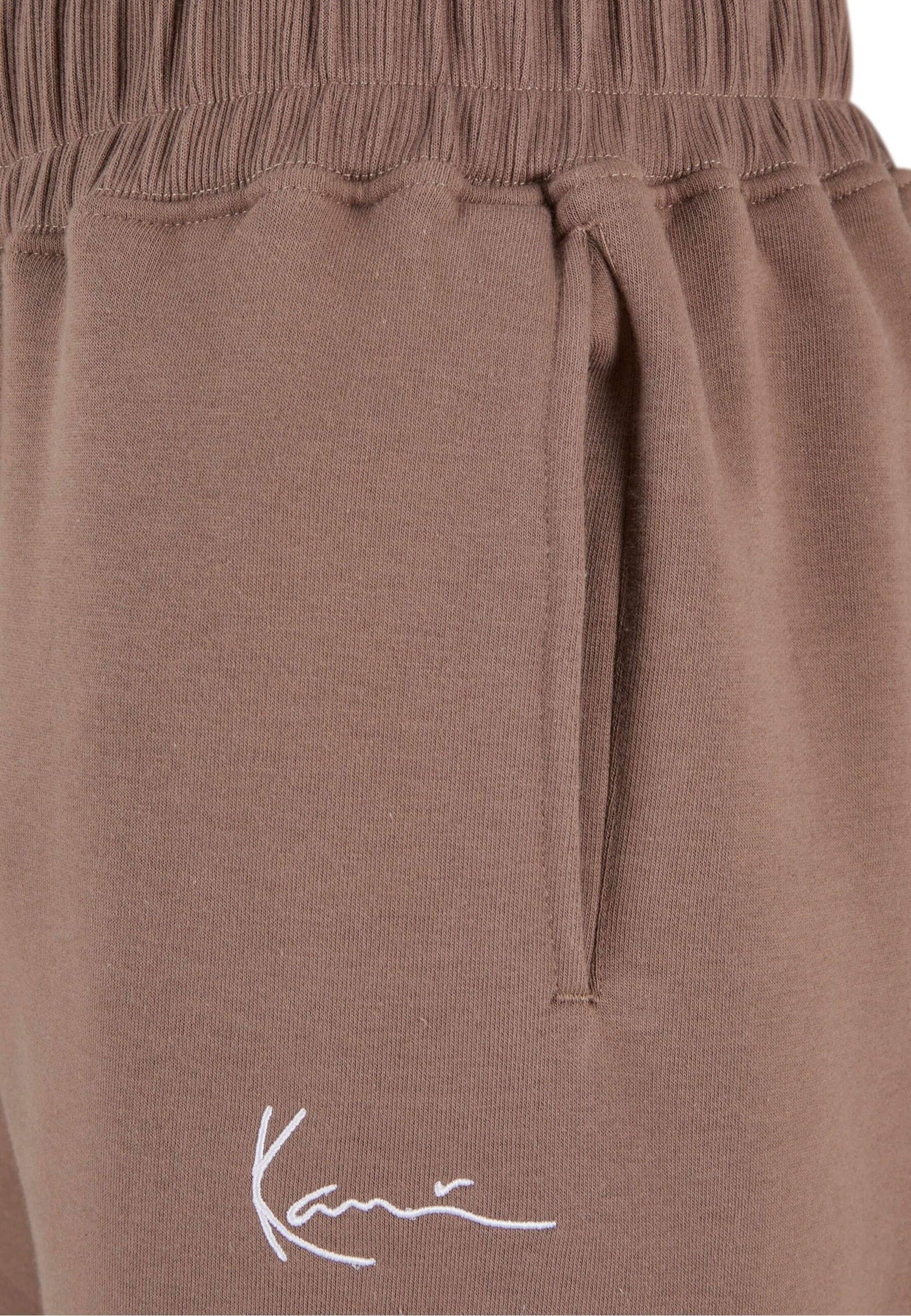 Karl Kani Štandardný strih Nohavice - Hnedá