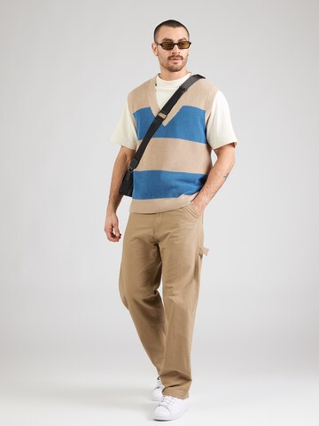 JACK & JONESBaggy Hlače 'JWHEDDIE' - smeđa boja