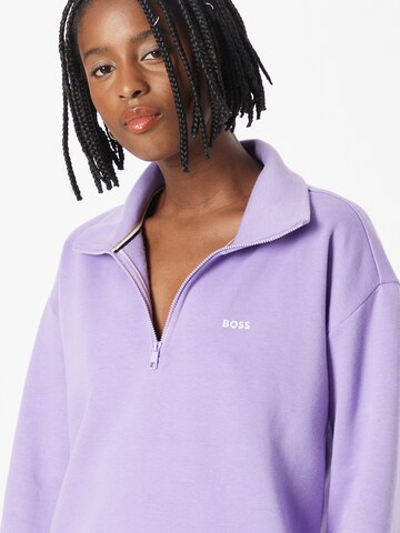 Sweat-shirt 'Erzay' BOSS Orange en violet