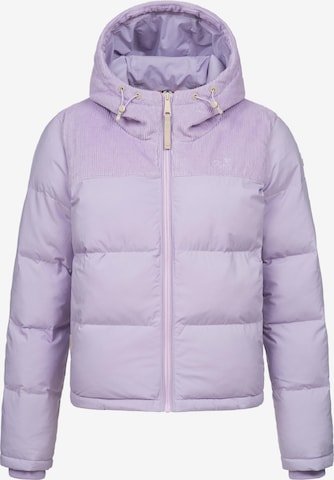 Giacca invernale 'Amazze' di Ragwear in lilla: frontale