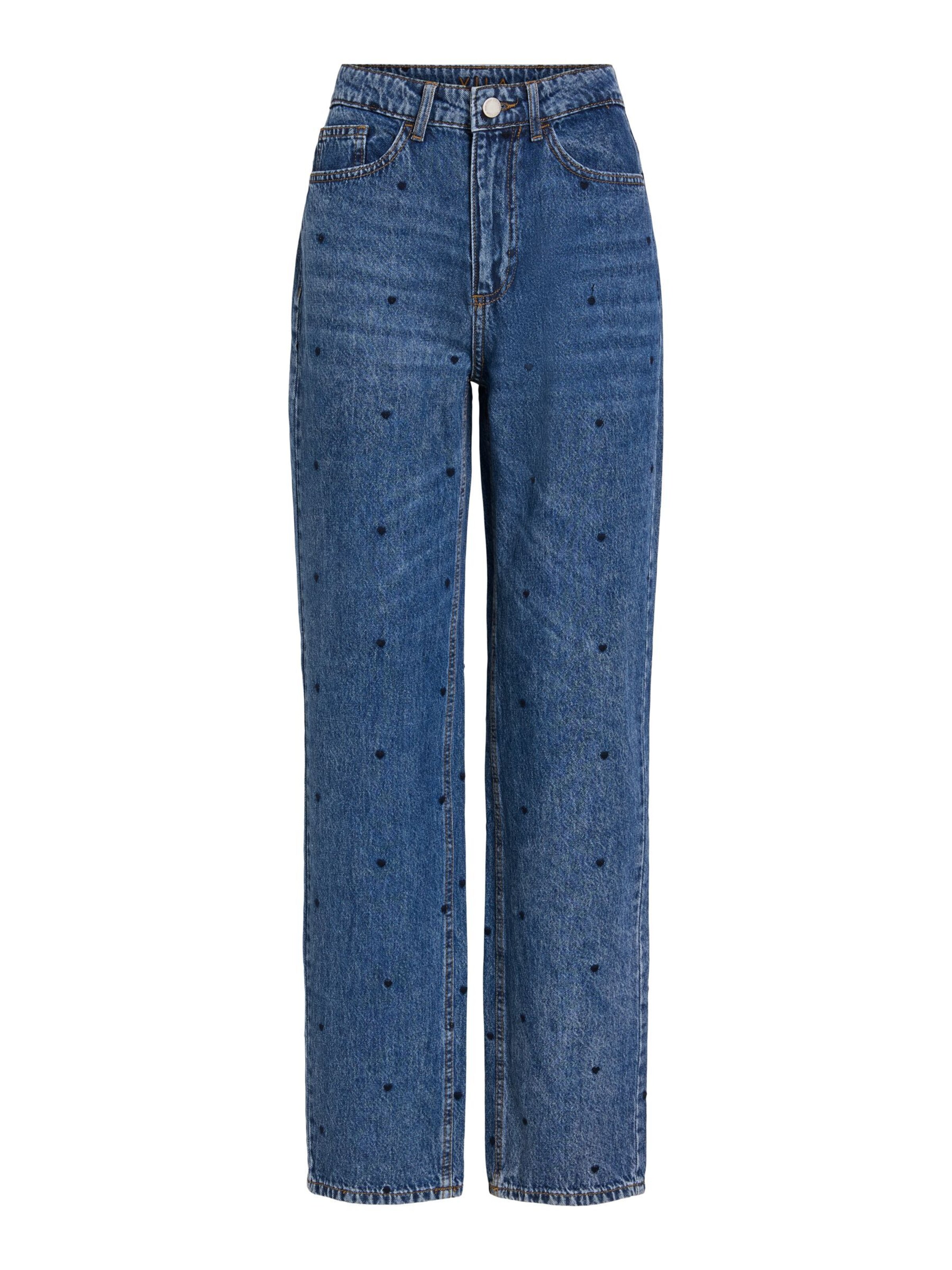 VILA - regular Vaquero 'VIKELLY' en azul: frente