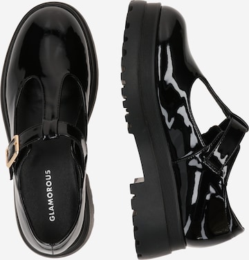 GLAMOROUS Pantofle w kolorze czarny
