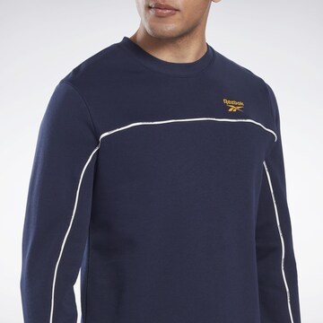 Reebok Athletic Sweatshirt in Blue