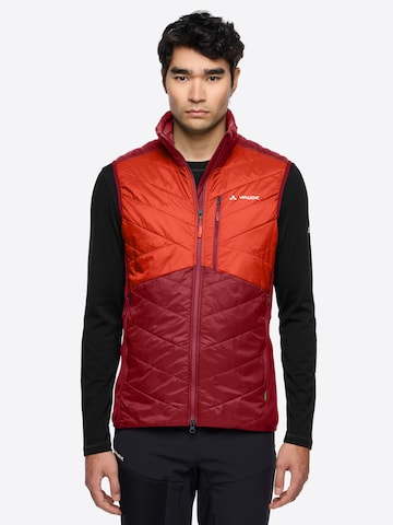 VAUDE Sports vest 'Sesvenna' in Red