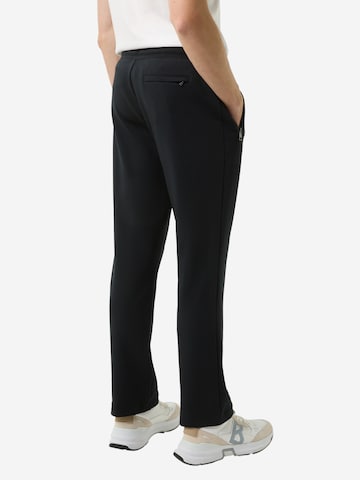 BOGNER Regular Trousers with creases 'Reed' in Black