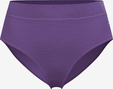 Pantaloncini intimi sportivi di ODLO in lilla: frontale
