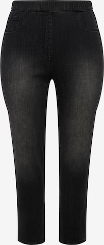 Angel of Style Slimfit Jeans in Zwart: voorkant