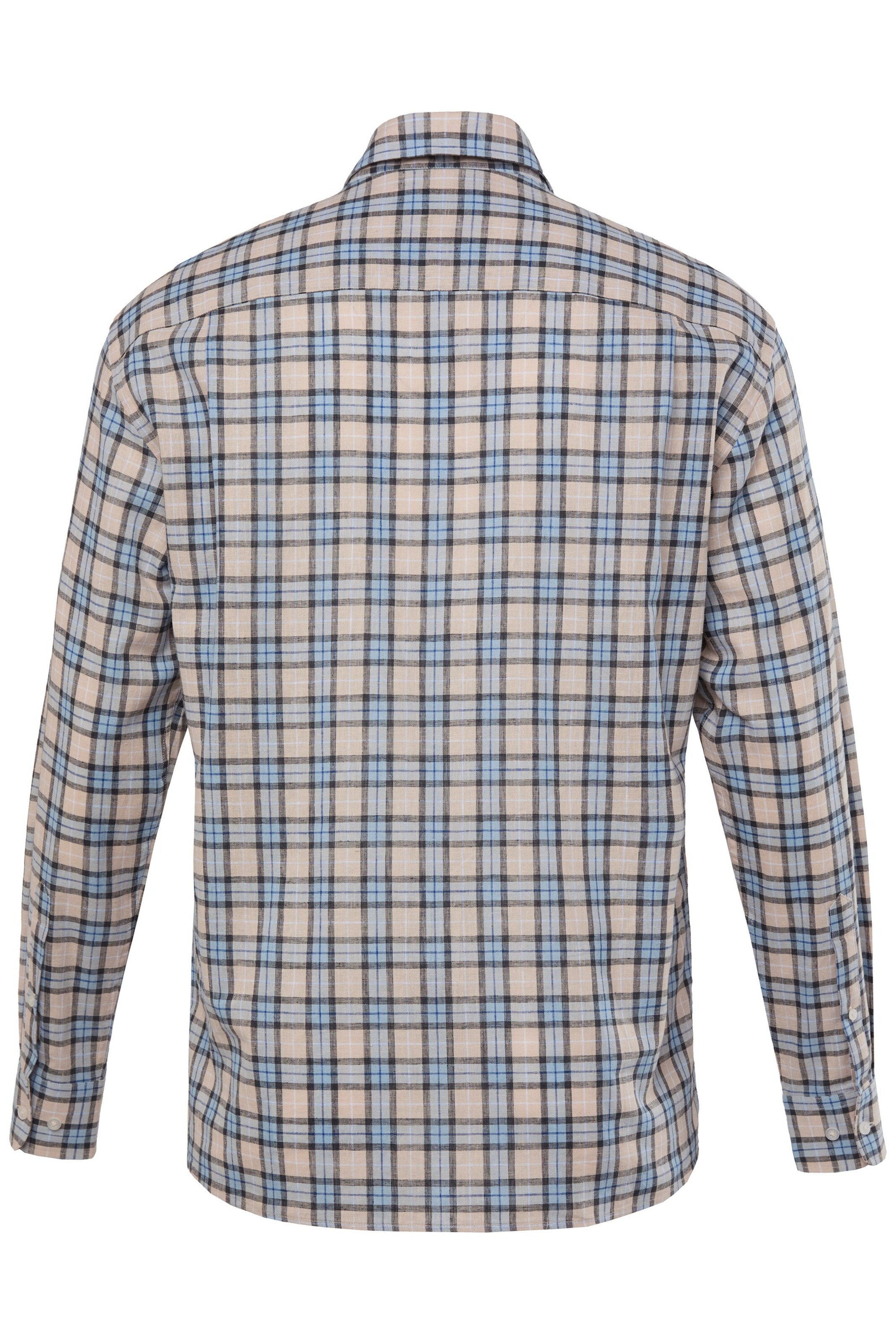 Boston Park Comfort fit Overhemd in Beige