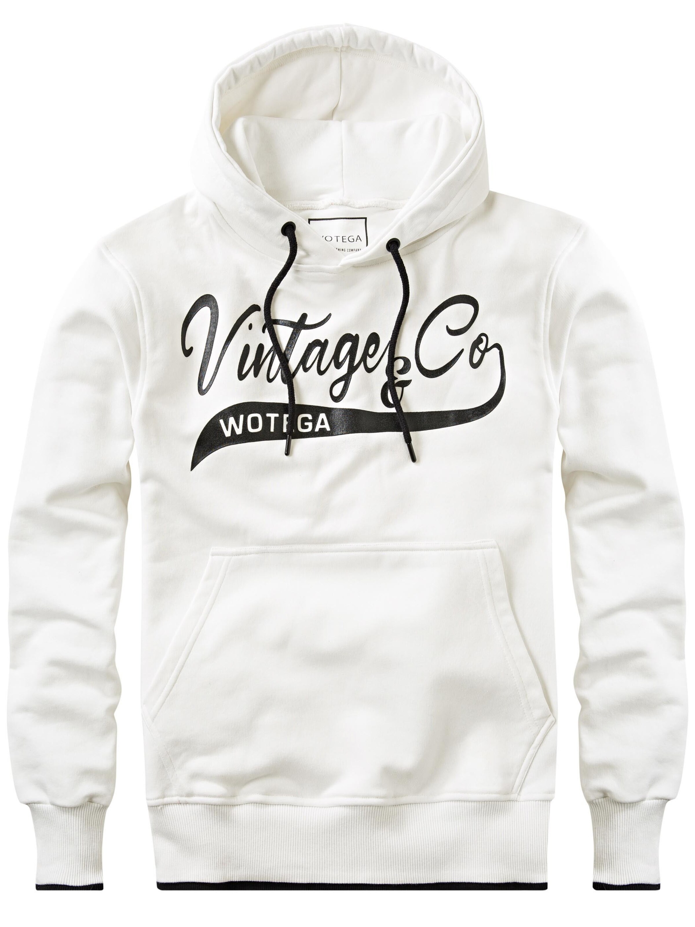 WOTEGA Sweatshirt 'WT Star' in White