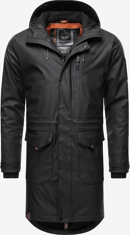 Manteau mi-saison 'Verdaan' STONE HARBOUR en noir