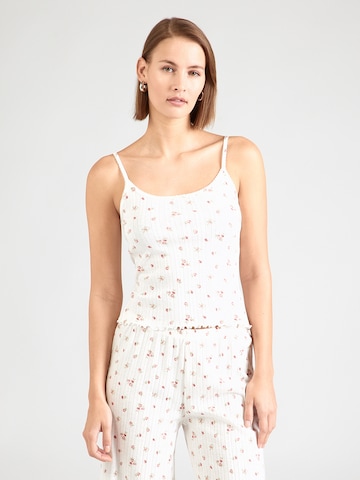 Lindex Majica za spanje | roza barva: sprednja stran