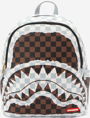 Sac à dos 'CREAM AND BROWN TEAR CHECK SAVAGE' Sprayground en mélange de couleurs : devant