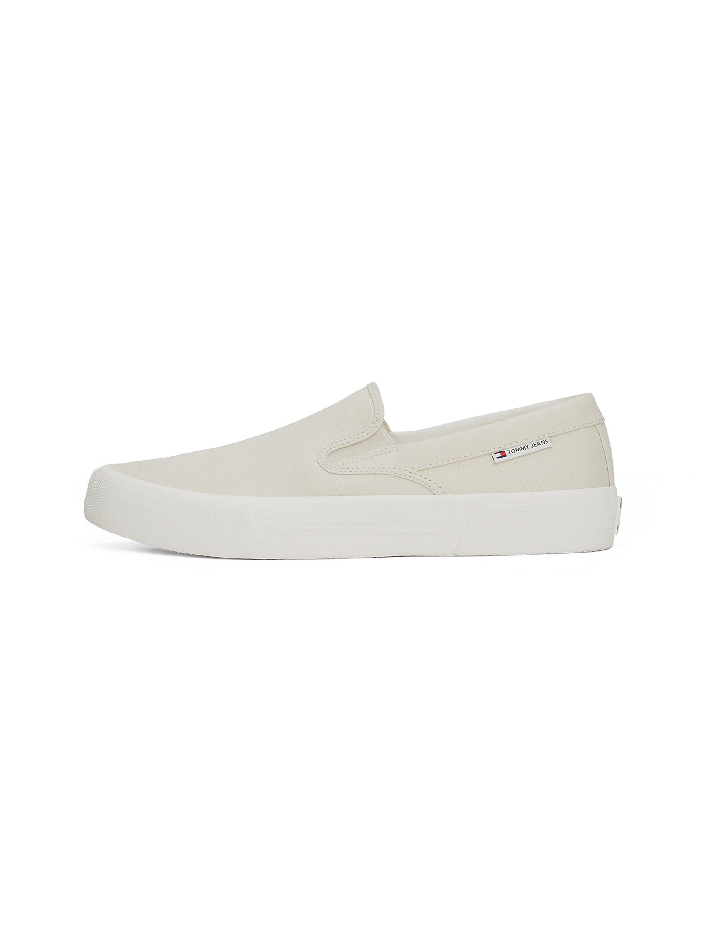 Tommy Jeans Slip On in Weiß: Vorderseite