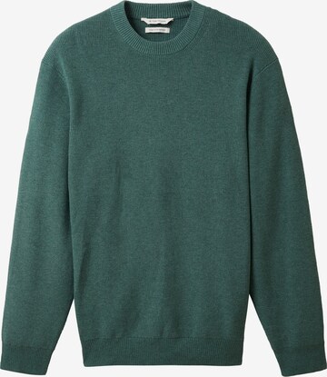 TOM TAILOR Sweater in Green: front