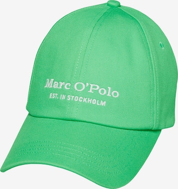 Marc O'Polo Athletic Cap in Green: front