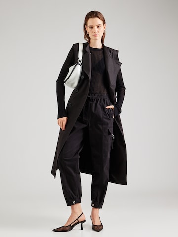 Tapered Pantaloni cu buzunare de la 3.1 Phillip Lim pe negru