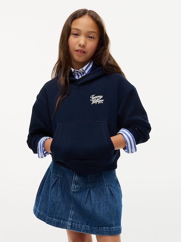 TOMMY HILFIGER Sweatshirt in Blauw: voorkant