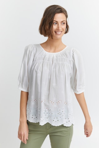 Fransa Blouse 'FRANGI' in White: front