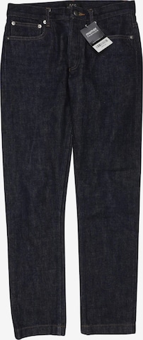 A.P.C. Jeans 27 in Blau: Vorderseite