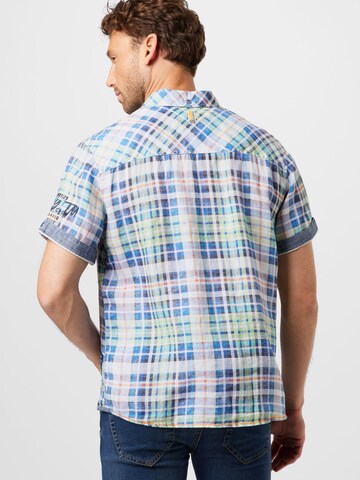 CAMP DAVID Regular fit Button Up Shirt in Blue