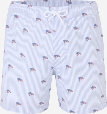 mėlyna HOLLISTER Boxer trumpikės: priekis