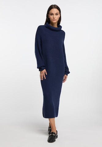 RISA Knitted dress in Blue