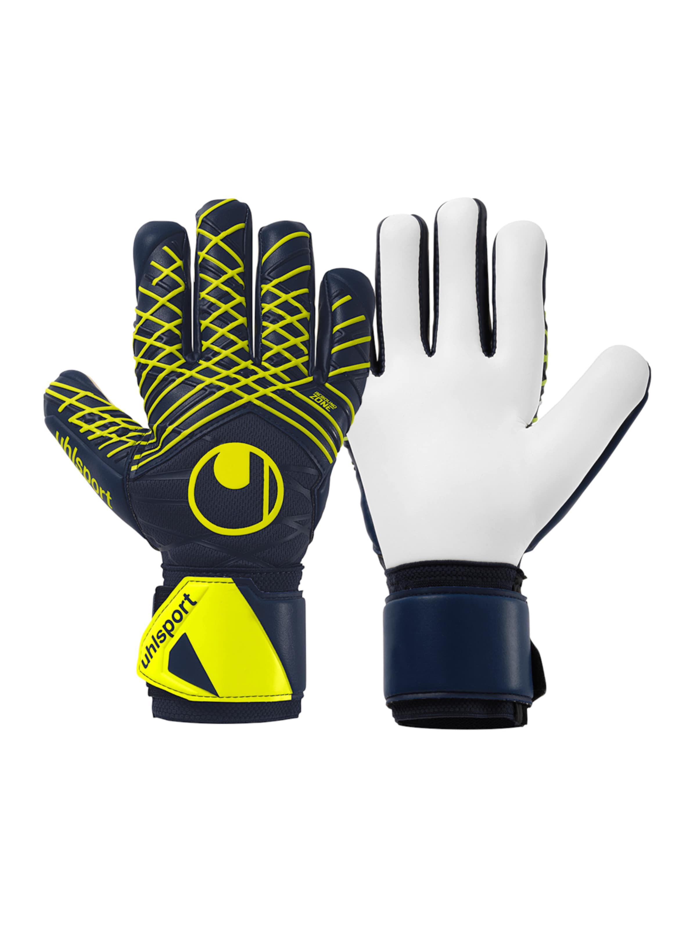 UHLSPORT Sporthandschuhe in Schwarz: Vorderseite