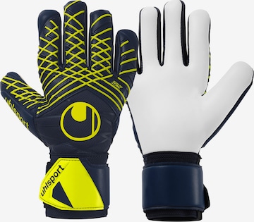 Gants de sport UHLSPORT en noir : devant