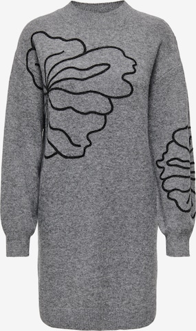 JDY Neulemekko 'JDYJELLA' värissä harmaa: etupuoli