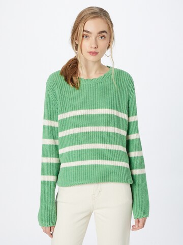 ONLY Sweater 'BELLA' in Green: front