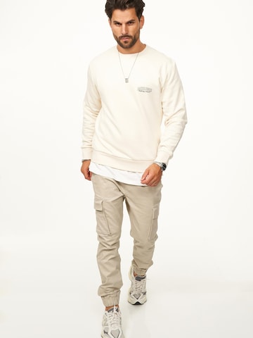 JACK JONES Sweatshirt 'JJETERNITY' in White