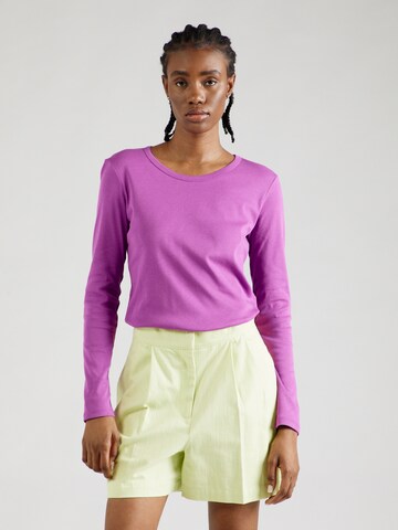 UNITED COLORS OF BENETTON Shirt in Lila: Vorderseite