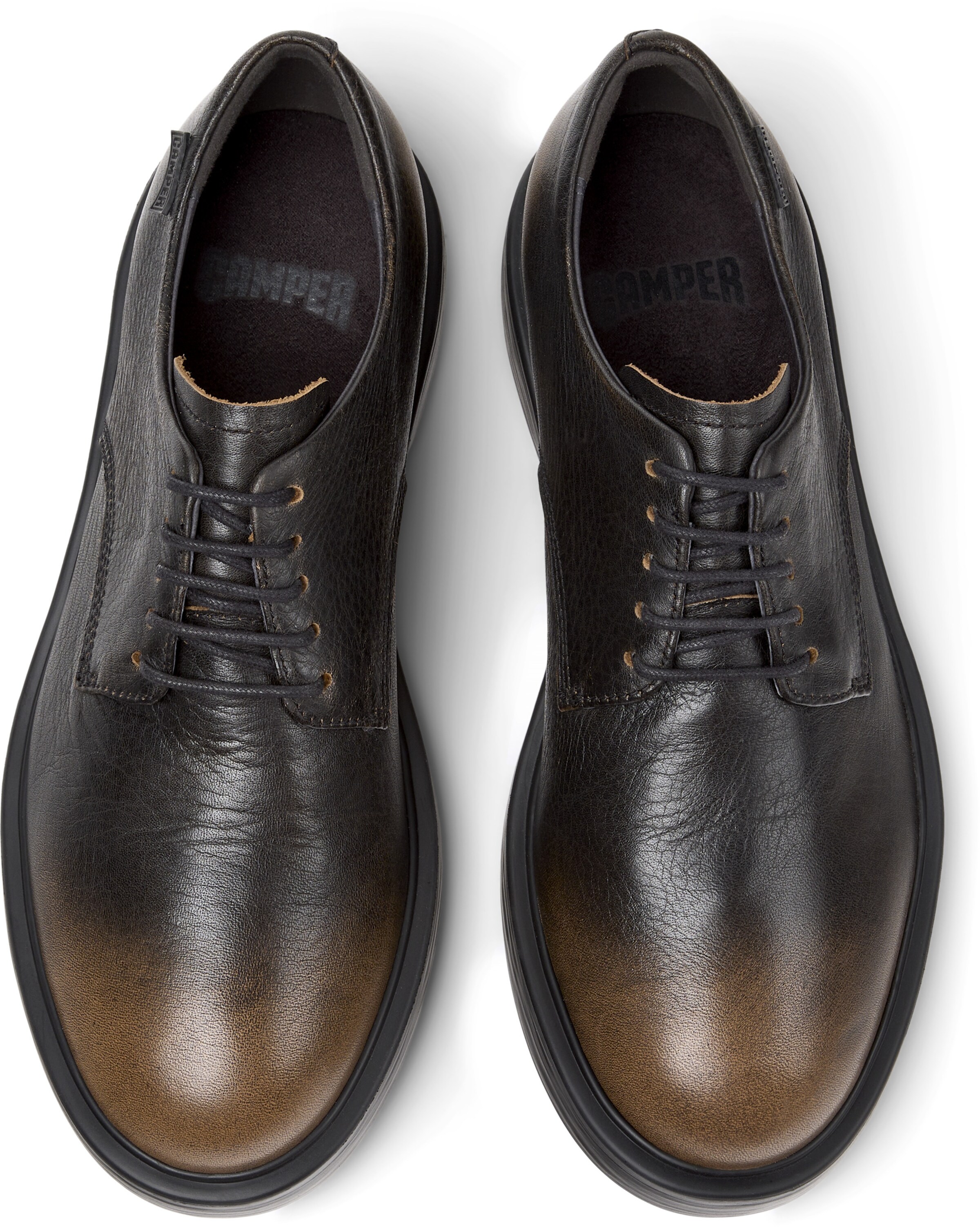 CAMPER Veterschoen 'Dean' in Zwart