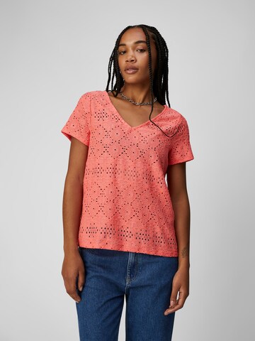 OBJECT Shirt 'Feodora' in Orange: front