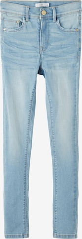 Skinny Jeans 'Polly' de la NAME IT pe albastru: față