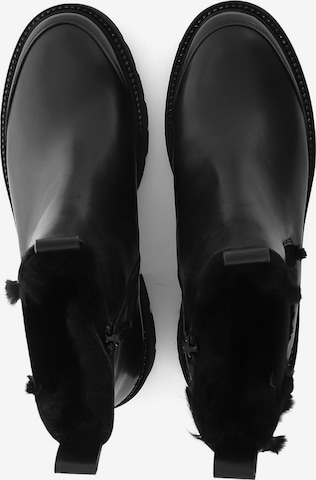 Kennel & Schmenger Chelsea Boots ' SHINY ' in Black