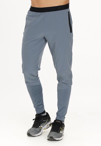 Virtus Tapered Workout Pants 'Blag' in Blue: front