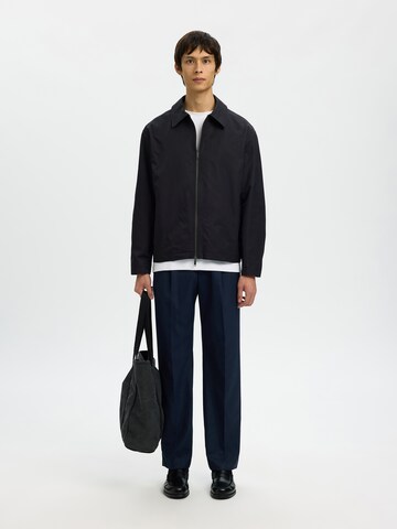 Veste mi-saison 'SLHCEDRIC' SELECTED en noir