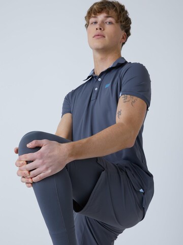 T-Shirt fonctionnel 'Polo' SPORTKIND en gris