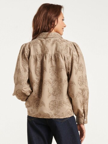 Smashed Lemon Blouse in Grijs