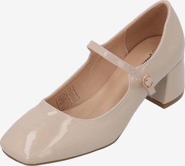 Escarpins 'Nataye' Palado en beige : devant