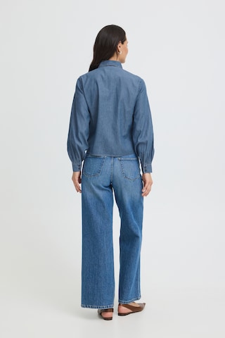 Chemisier 'KASHE' b.young en bleu