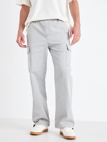 Loosefit Pantaloni cargo ' DPParachut ' di Denim Project in grigio: frontale