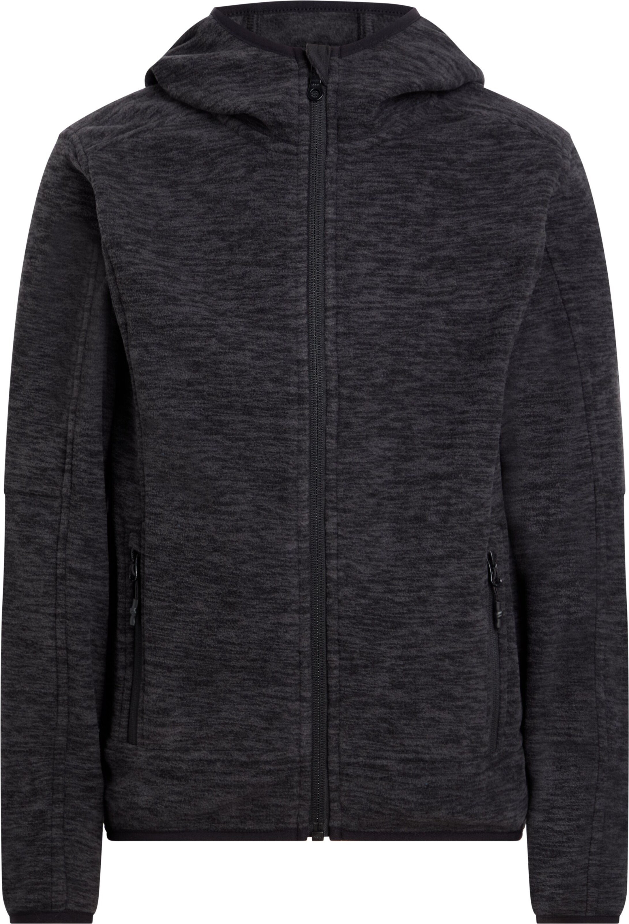 MCKINLEY Fleece Jacket in Black: front