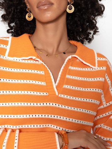 SASSYCLASSY Pullover in Orange