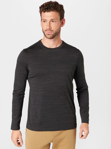 SKECHERS Performance shirt in Black: front