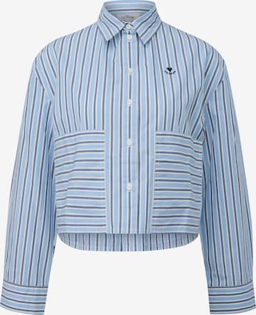 Chemisier s.Oliver en bleu : devant