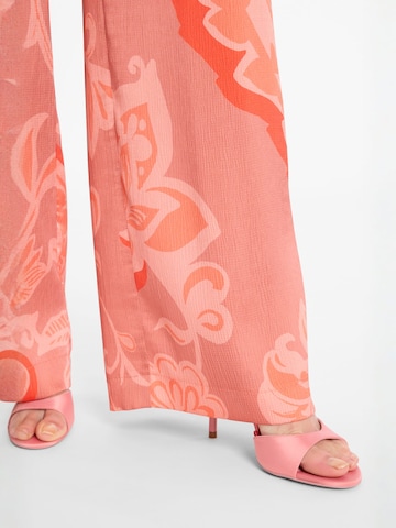 Ana Alcazar Wide leg Broek in Rood